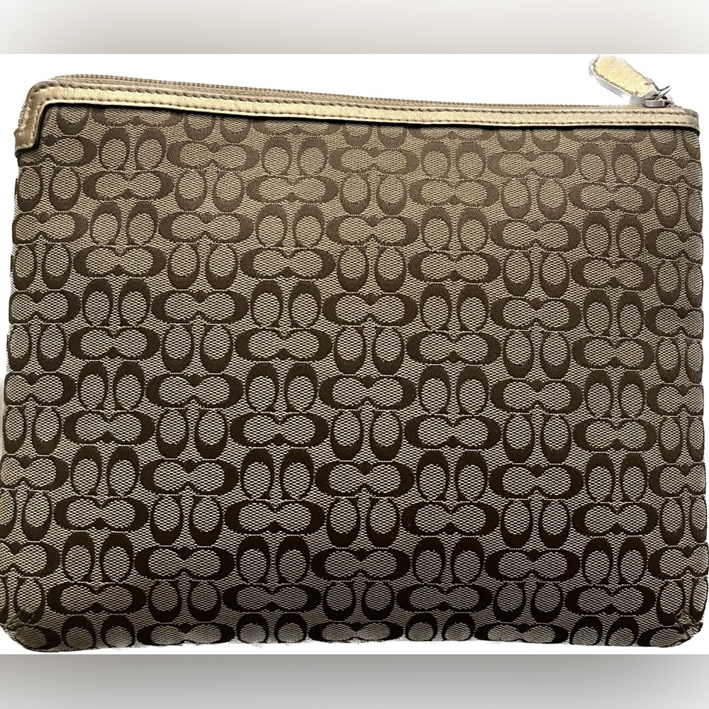 Coach classic monogram tablet case